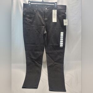Rafaella Black Slimming ankle jeans, size 16, nwt
